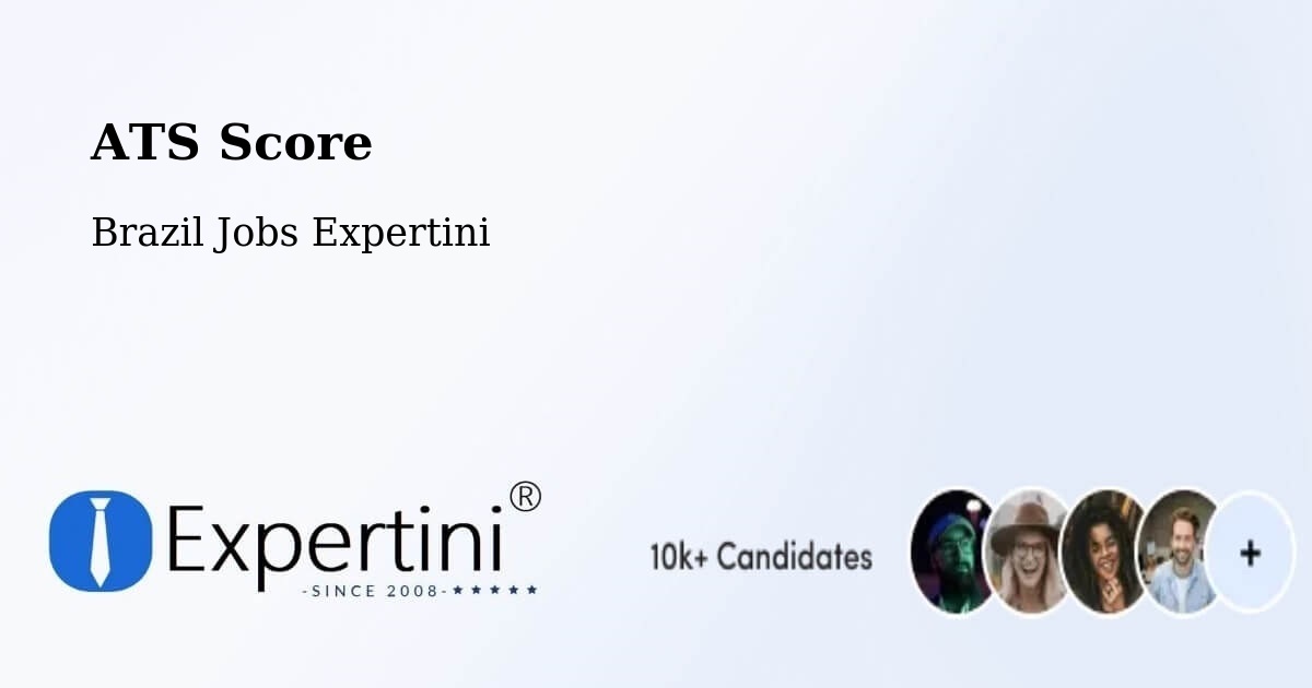 Resume ATS Score & Job Description Match Tool – Laguna - Brazil Jobs Expertini