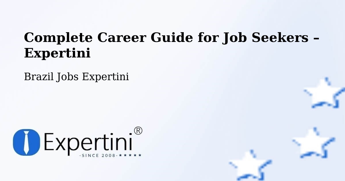 Career Guide for Job Seekers – Laguna - Laguna, Brazil Jobs Expertini