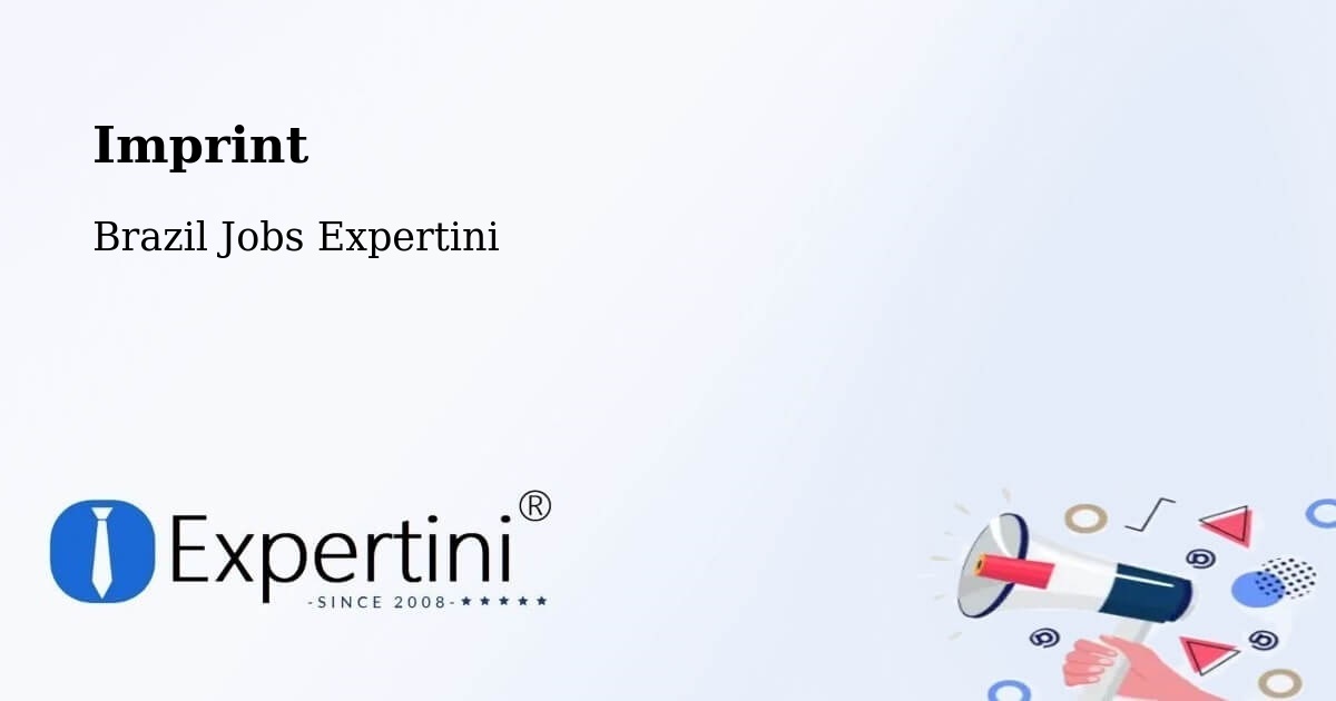 Imprint – Laguna - Brazil Jobs Expertini