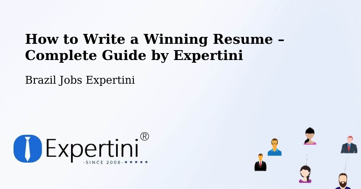Resume Writing Guide for Job Seekers – Laguna - Laguna, Brazil Jobs Expertini